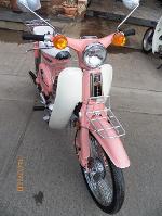 3. C90..สีลูกพีค..(คันที่3)..ระบบCDI..ปัดเงาล้อฝาครอบเครื่อง..ทะเบียนโอน..18500