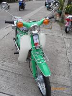 C70..สีเขียวตอง..(คันที่7)..สีเกล็ดมุข..ระบบCDI..ทะเบียน+ชุดโอน..18,000 