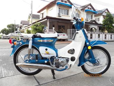 C70..สีน้ำเงินเกล็ดมุข ระบบไฟ CDI+ท.บ+ภาษีปี 56+ พรบ+ชุดโอน ราคา..22,500 บาท